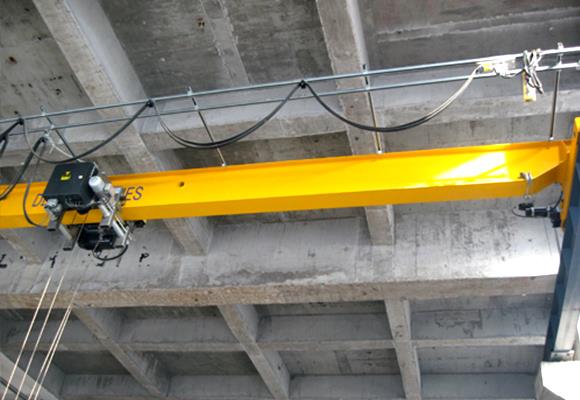 Żuraw typu HD typu European Hoist Electric jednodźwigarowy
