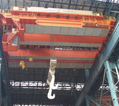 320 / 80ton Cztery dźwigary Żuraw suwnicowy