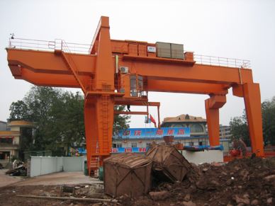 Udźwigu żurawia, Podwójna belka suwnicy dźwigu 30 Ton