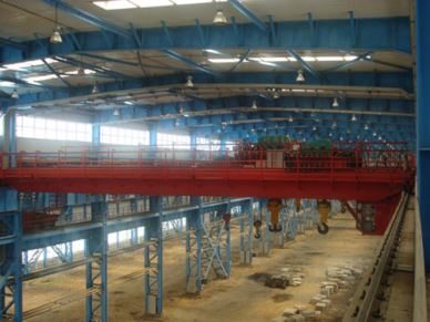 Żuraw mostowy QD 140 ton