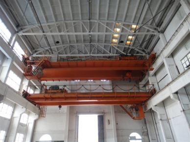 Żuraw mostowy stalowy QD 18 ton