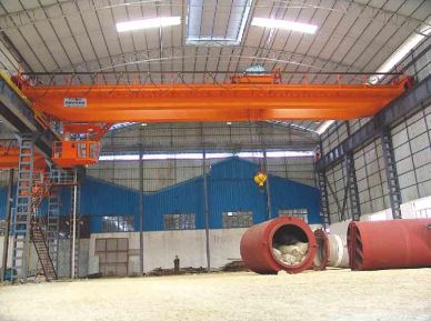 Suwnica pomostowa 150 ton stali roślin QD